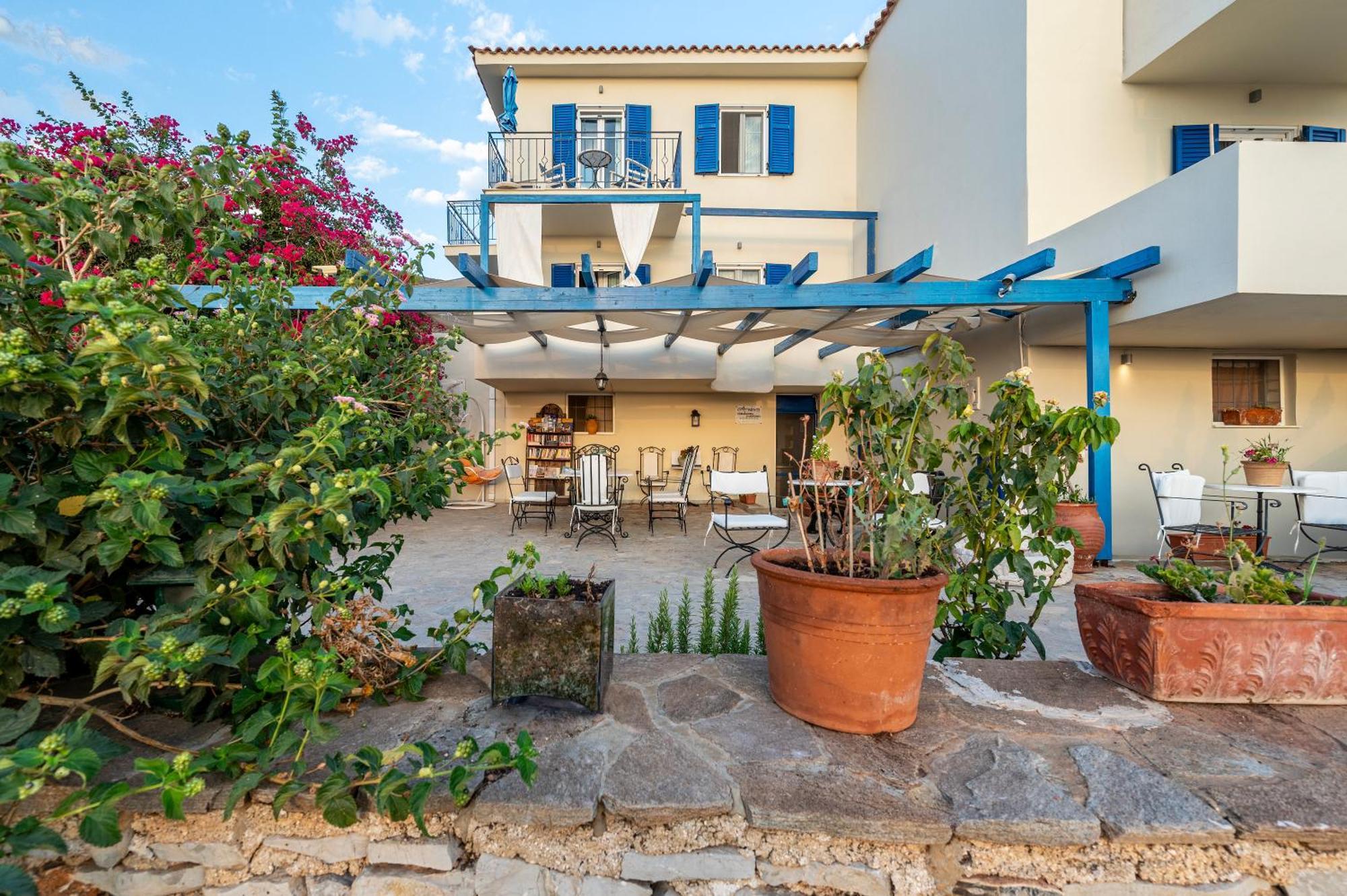 Agnadi Blue Apartments Диакофти Экстерьер фото